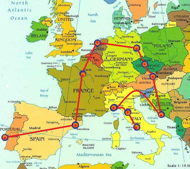 List 100 Pictures Map Of Portugal And Surrounding Countries Completed